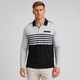 Men's Waffle Weave Polo Shirt