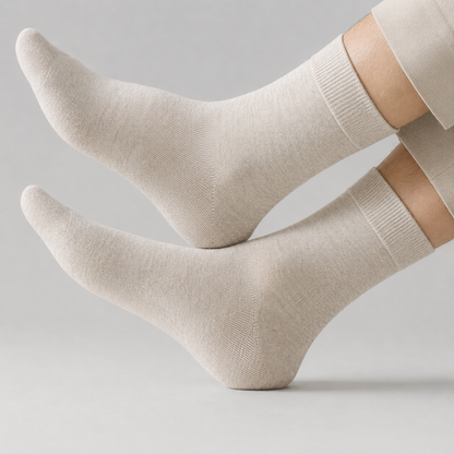 Men's Pure Cotton Mid Calf Sock