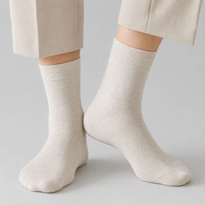 Men's Pure Cotton Mid Calf Sock