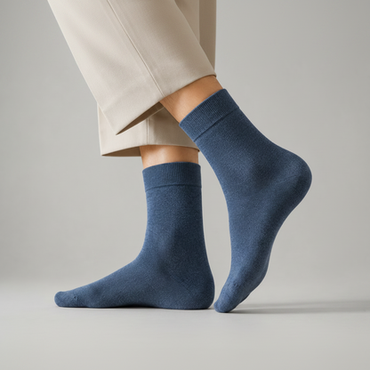 Men's Pure Cotton Mid Calf Sock